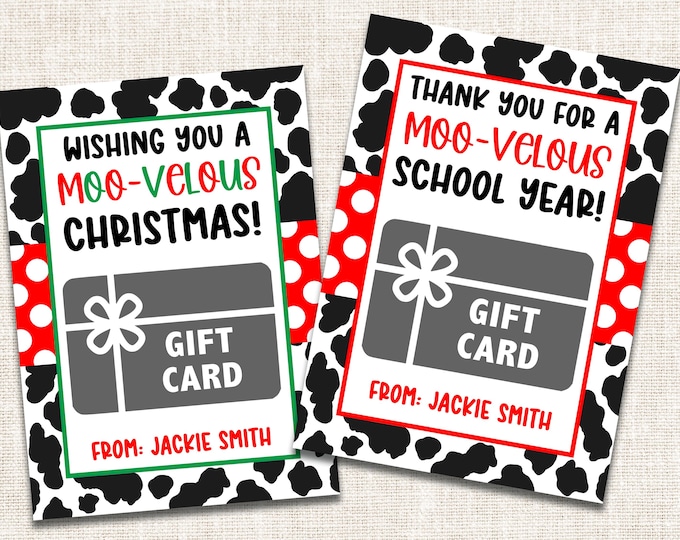 Personalized Gift Card Holder