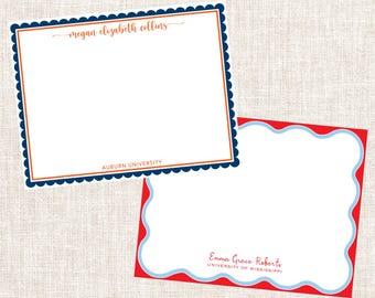 Personalized Custom Graduation Stationery, Graduation Notecards, High School Graduation Gift, College Graduation Gift