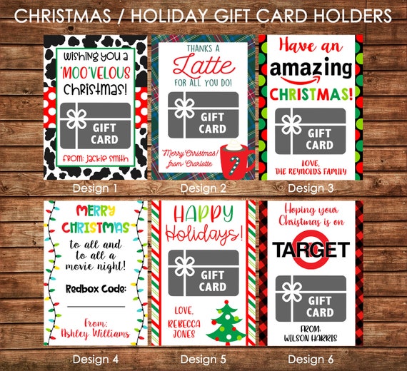 Personalized Holiday / Christmas Flat Notes Notecards Stationery with  Envelopes - Design your own - Choose ONE DESIGN