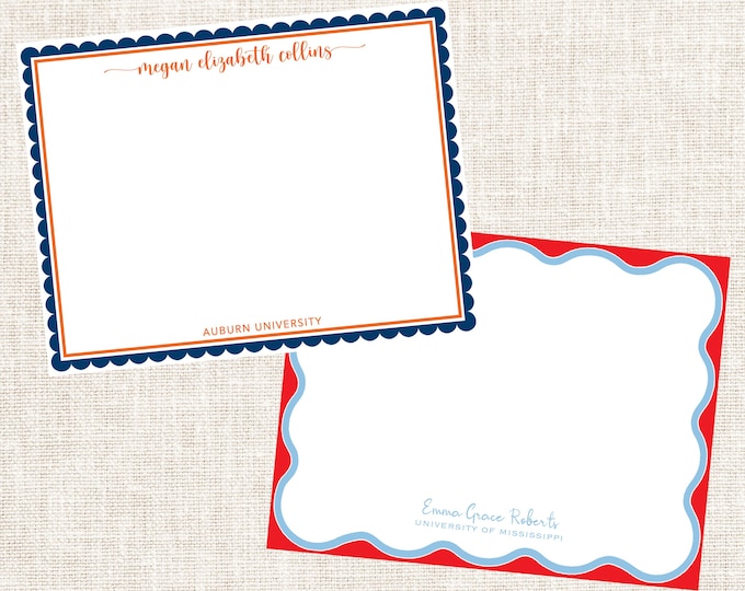 Personalized Custom Graduation Stationery, Graduation Notecards, High School Graduation Gift, College Graduation Gift