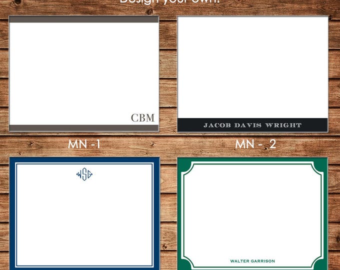 Personalized Teacher Gifts Flat Notes Notecards Stationery With Envelopes  Design Your Own Choose ONE DESIGN 