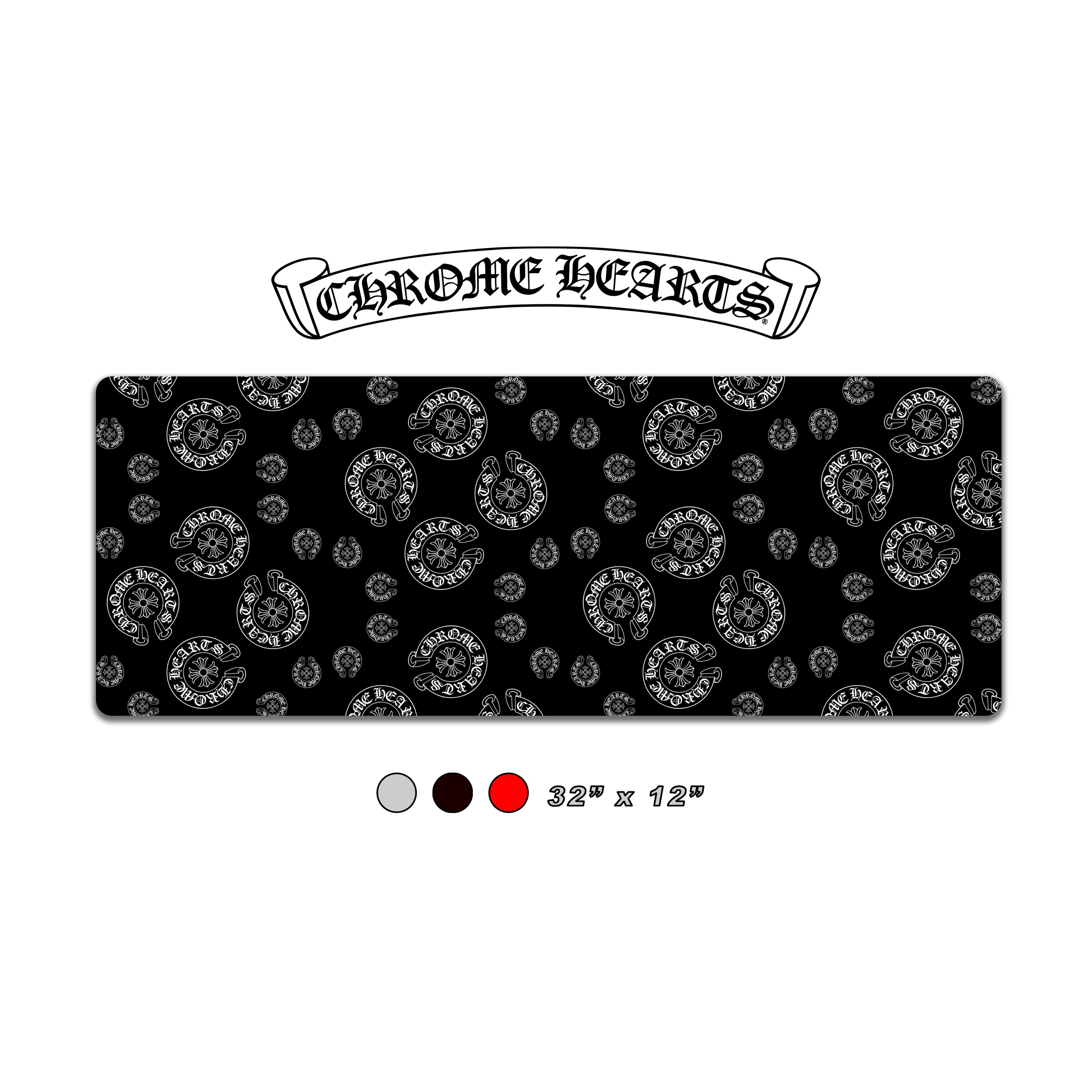 Chrome Hearts Mousepad XXL: Luxury Korean Material - Etsy