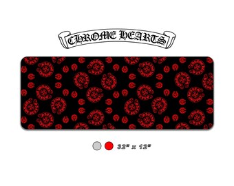 Chrome Hearts Mousepad XXL: Luxury Korean Material - Etsy