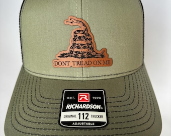 Don't Tread On Me Patch Hat (Gadsden Flag)