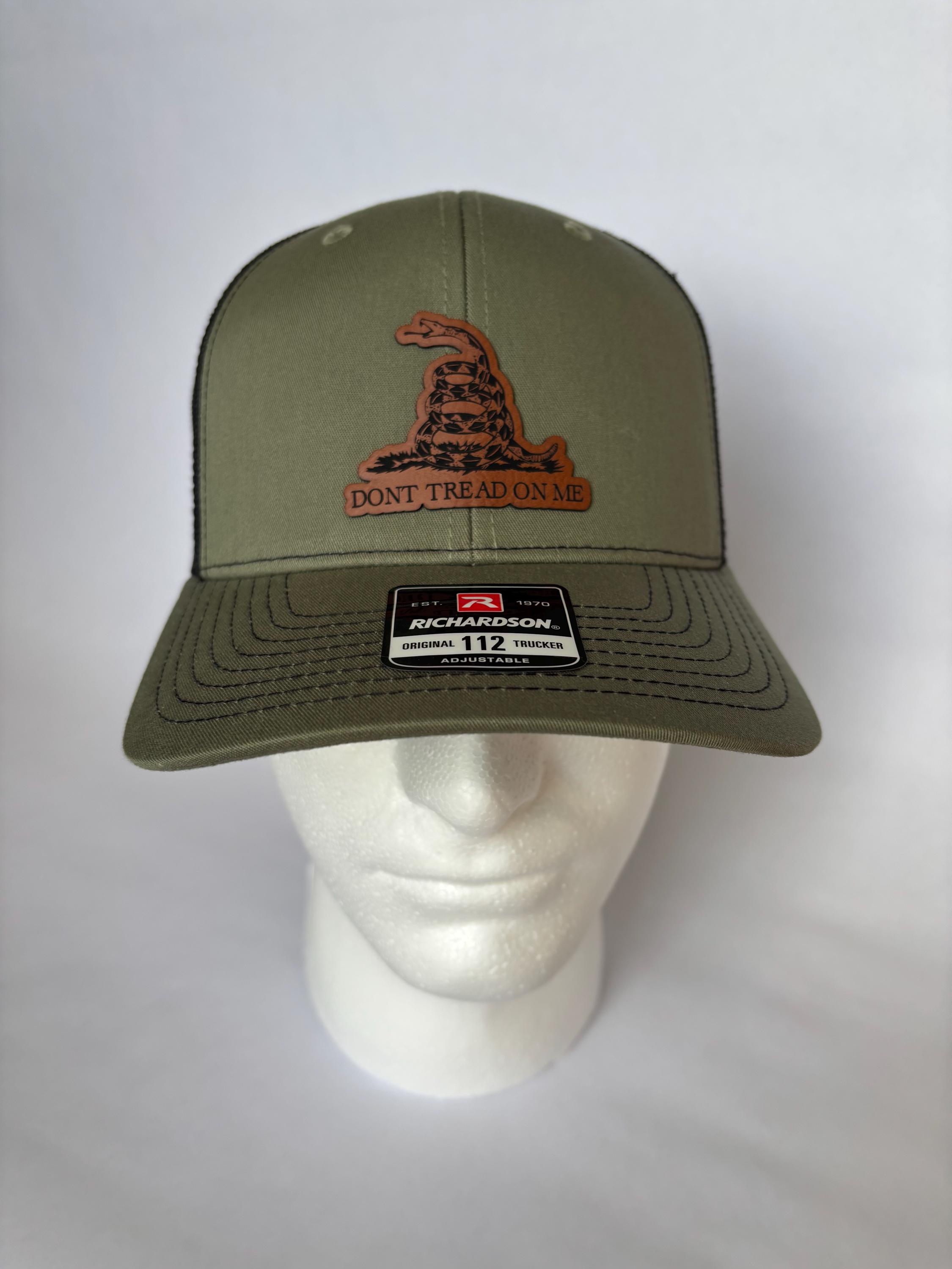 Retro Vintage Don\'t Tread On Me Gadsden Richardson 112 Embroidered Patch Hat Cap Gadsden Flag  main image 4
