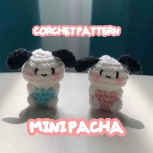 Häkelanleitung Hund, Amigurumi Anleitung PDF in Englisch, Welpe gehäkelt Häkelanleitung PDF Weihnachtsgeschenk Babyparty Häkelanleitung