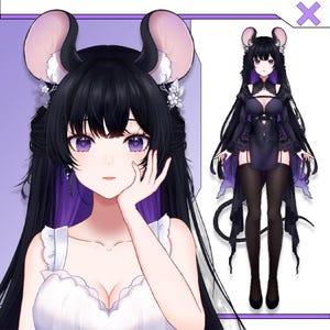 Customizable Live2D Premade Vtuber | Editable & Rigging | Customized