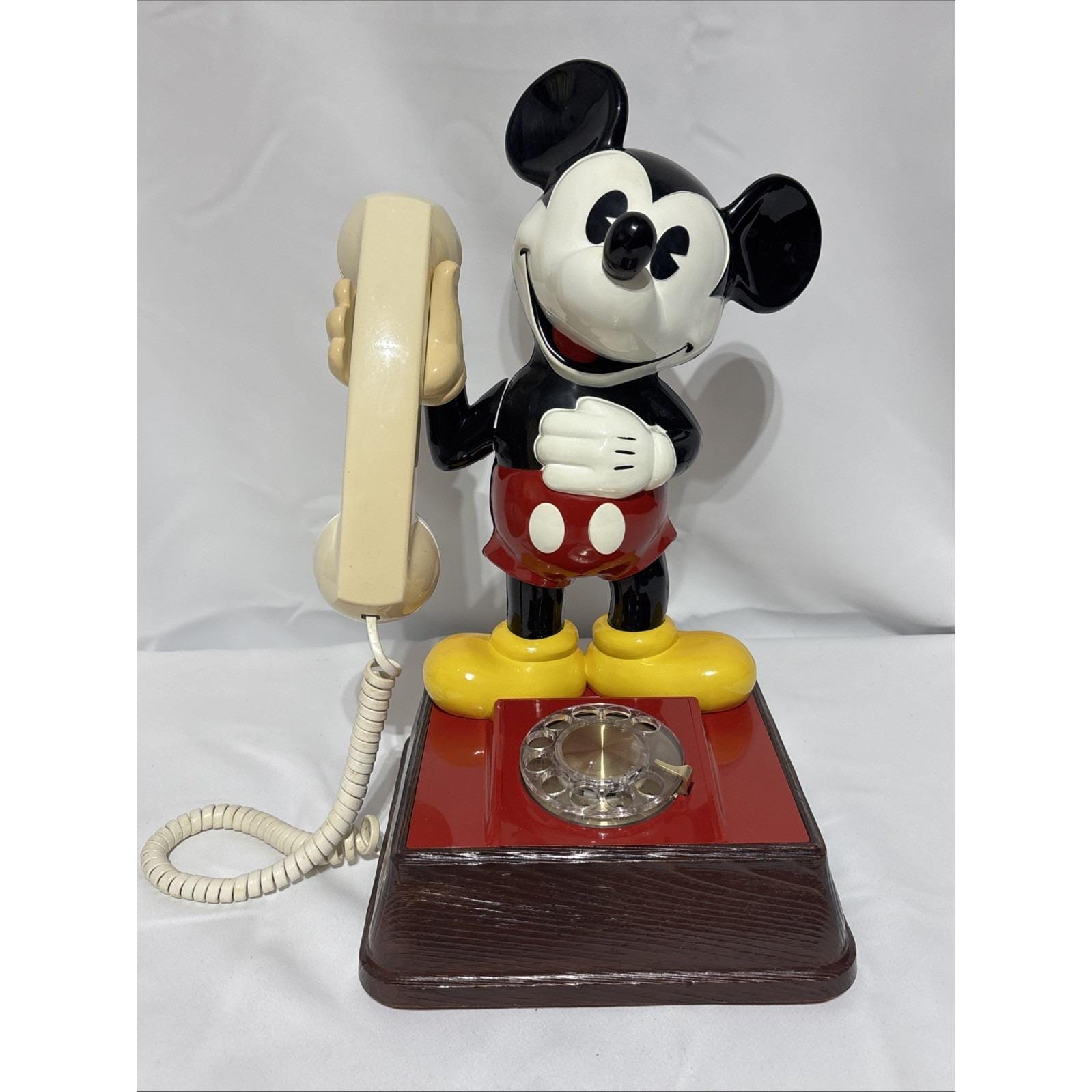 THE MICKEY PHONE！ Vintage Mickey Mouse Animated Talking