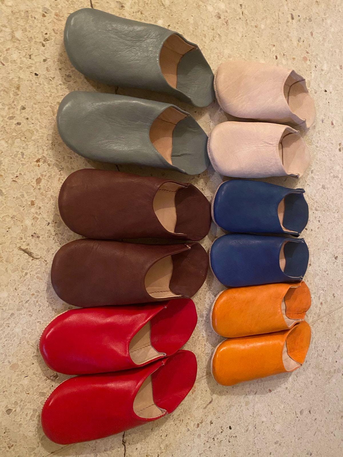 Moroccan slippers Organic leather Moroccan Hand Tooled Black Leather Slippers Pointed Shoes  main image 2