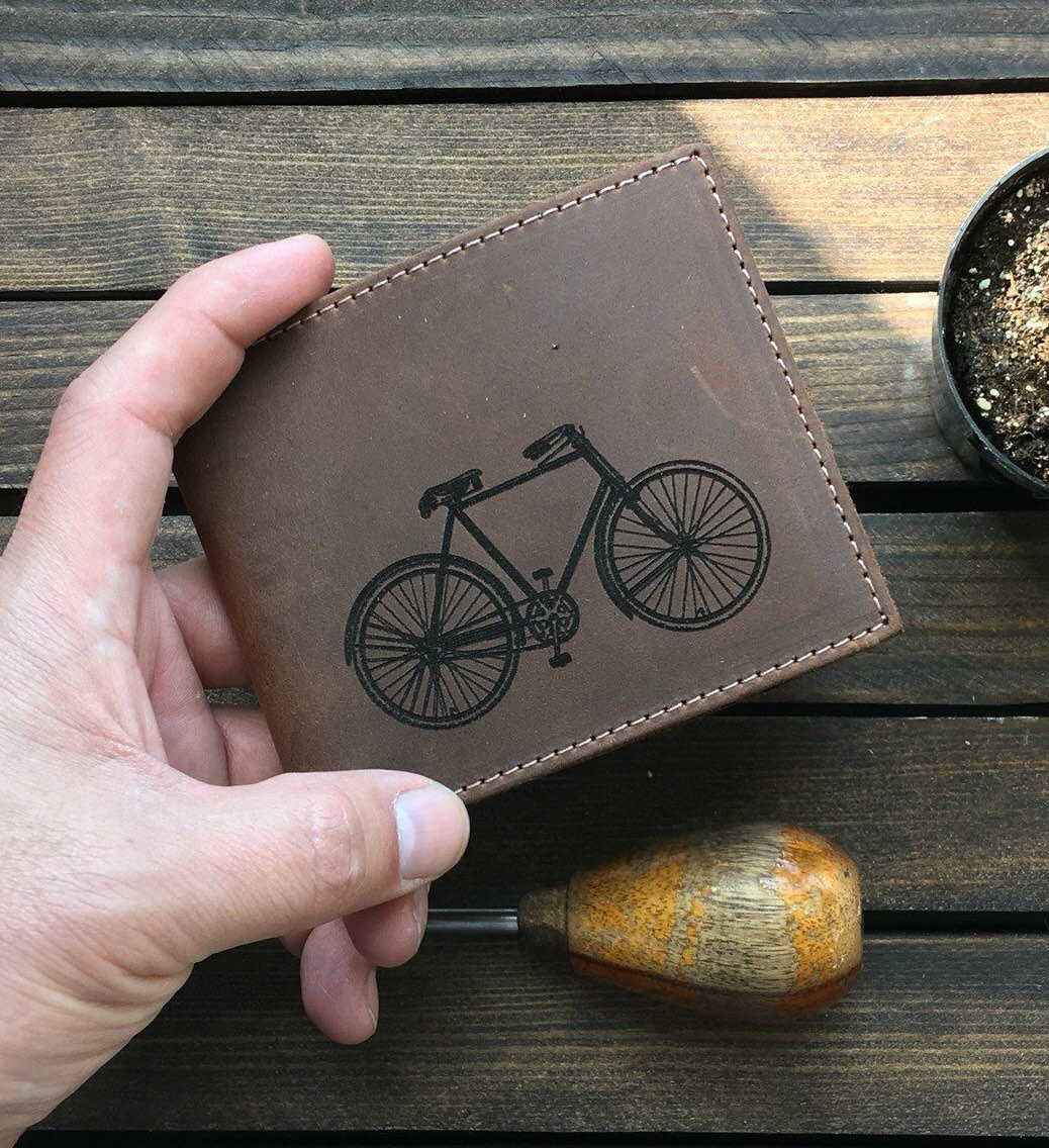 Etsy Personalized Leather Men's Wallet