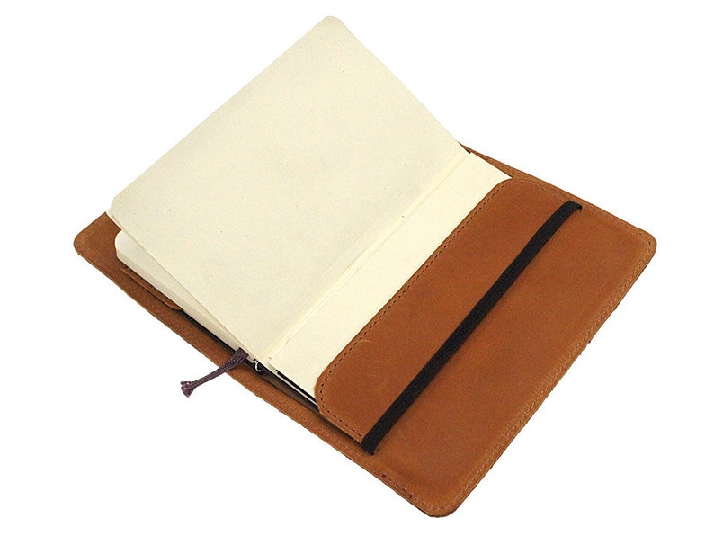 Handmade Moleskine Notebook Leather Cover Swooping Eagle Etsy