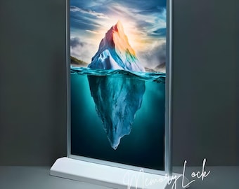 Ultra Slim LED Lightbox – Tabletop Menu & Photo Display (A4/A5)