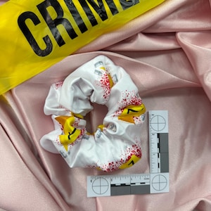 Crime Scene Scrunchie: CSI Hair Tie