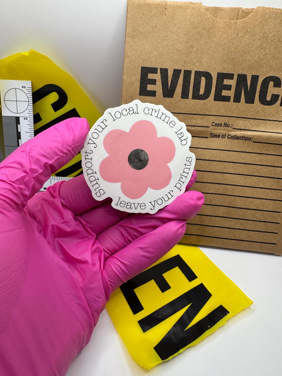 Sticker For Forensic Lab Support Local Crime Lab Sticker: Forensic Science CSI Vinyl Decal - Etsy