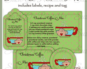Make your own Candy Cane Bath Salts in a Jar Labels Tag and | Etsy