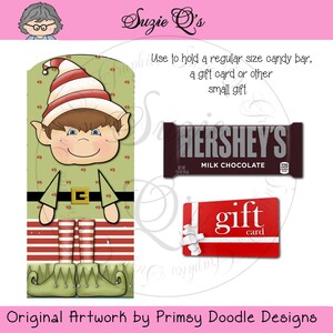 Elf Candy Bar Sleeve Digital Printable Immediate Download - Etsy