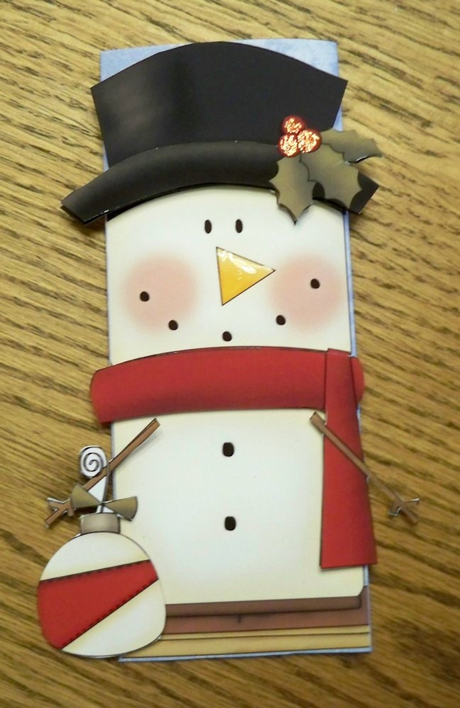 snowman candybar wrappers snowman candybar wrappers