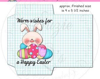 Warm Wishes Cocoa Envelope - Digital Printable - Good Seller for Winter Craft Shows - Immediate Download