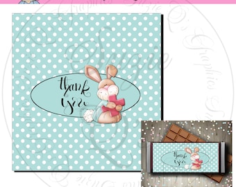 Thank You Healthcare Worker Candy Bar Wrapper - digital printable- immediate download