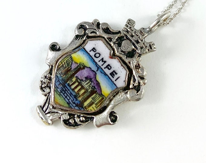 Pompei Necklace Pompei Italy Pompei Jewelry Pompei Charm Etsy