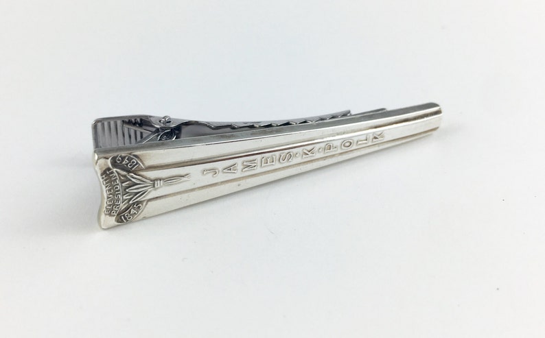 President Polk USA cufflinks Groom Accessories James K Polk Accessories James K Polk Gift President Polk James K Polk Tie Bar