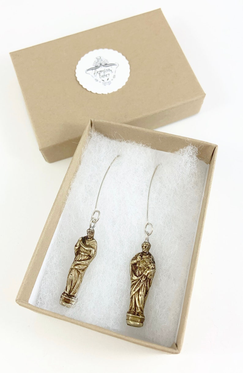 Spoon Jewelry Apostle Woman Gift Religious Jewelry Religious Earrings 12 Apostle Gift Spoon Earrings Apostle Charm Apostle Earrings