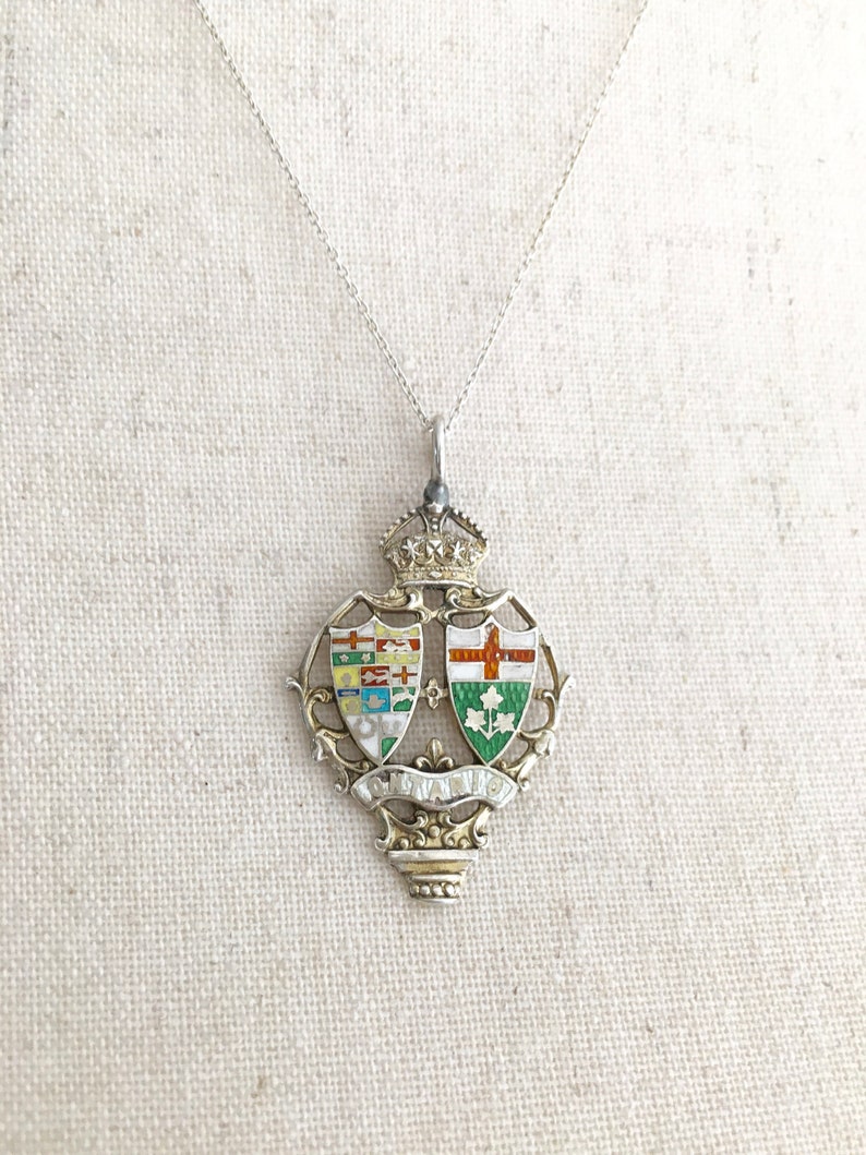 Ontario Necklace Ontario Souvenir Ontario Canada Ontario Etsy