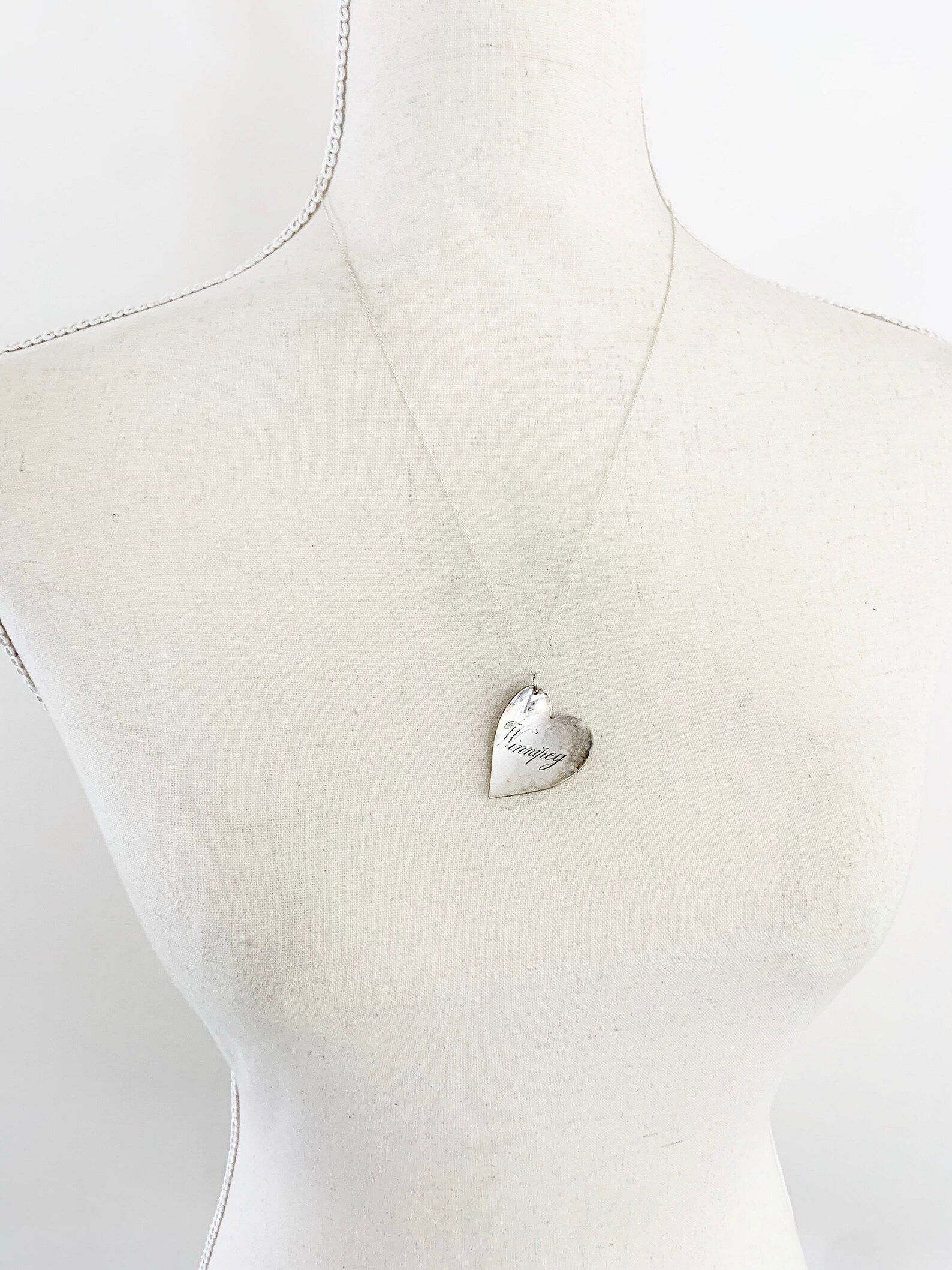 Winnipeg Necklace Winnipeg Gift Winnipeg Citadel Winnipeg Etsy