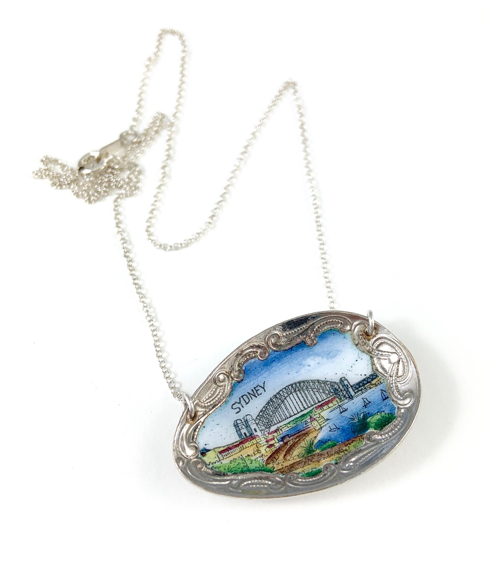 Sydney Australia Sydney Gift Sydney Charm Sydney Necklace Etsy