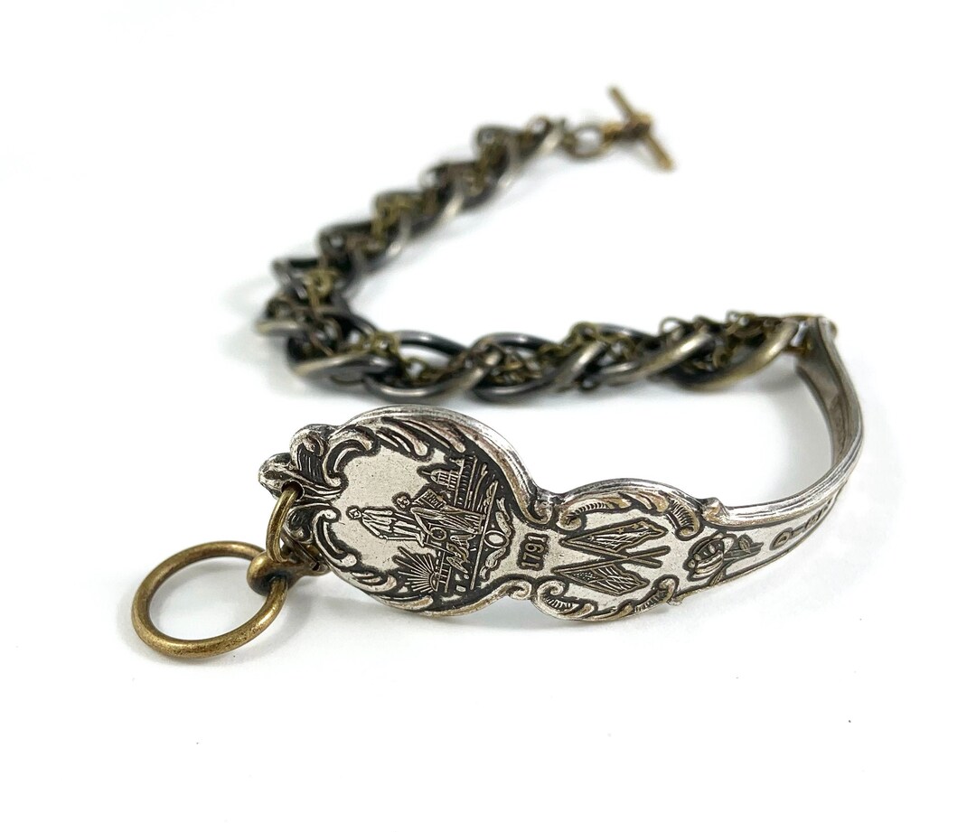 Washington DC Bracelet, Washington DC Jewelry, Spoon Bracelet, Spoon ...