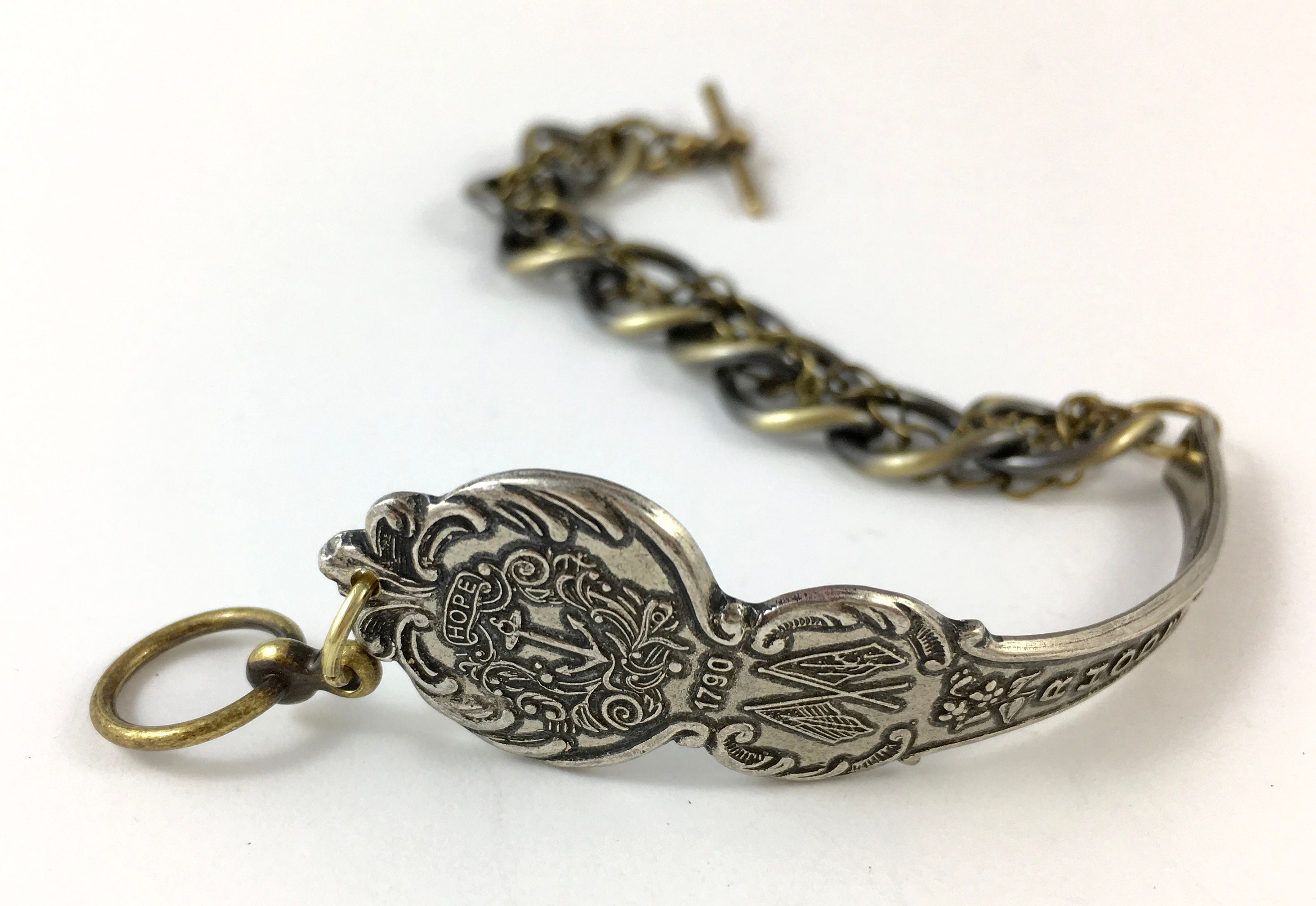 Rhode Island Bracelet Rhode Island Jewelry Spoon Bracelet Etsy