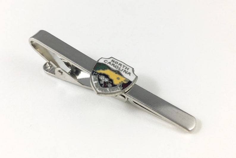 North Carolina Tie Bar Tarheel State North Carolina Husband North Carolina Tie Clip North Carolina Cufflinks North Carolina Man Gift