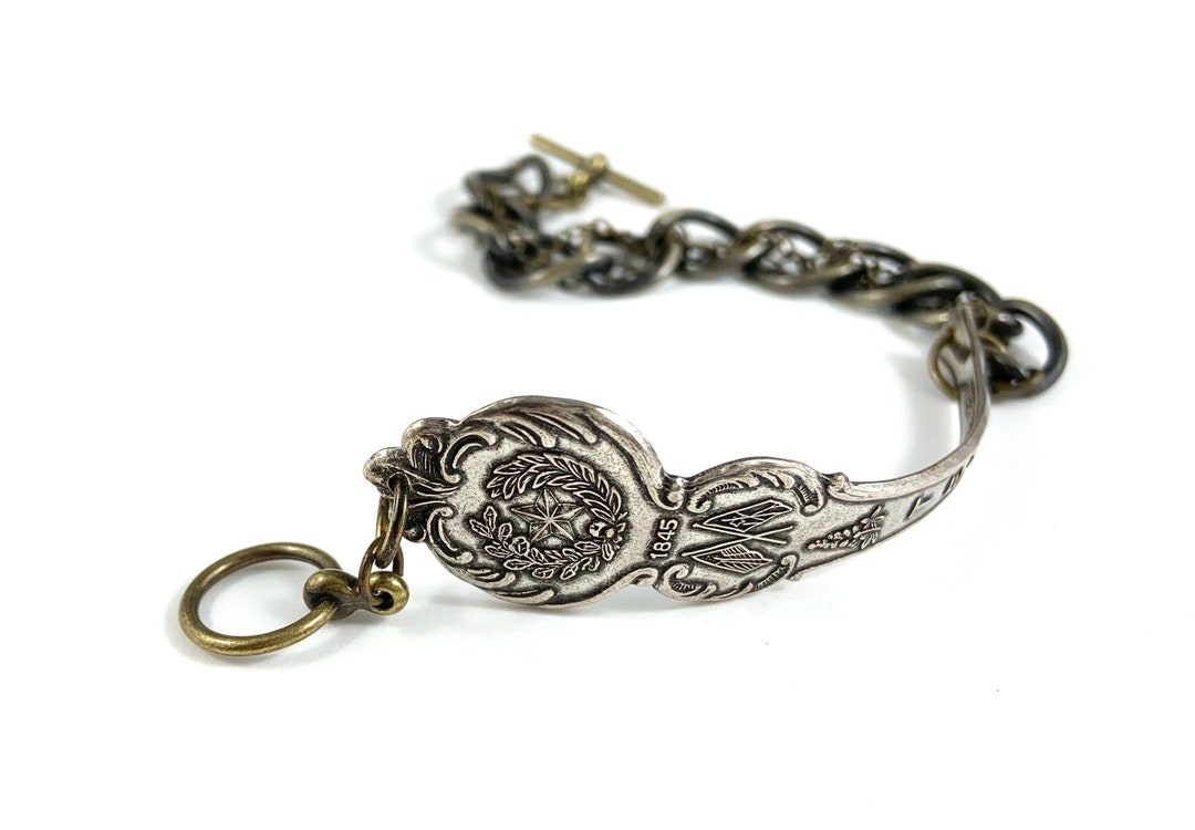 Texas Bracelet Texas Jewelry Spoon Bracelet Spoon Jewelry Etsy