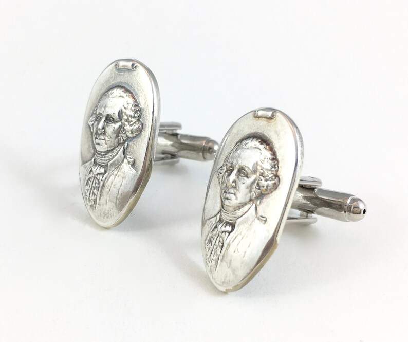 George Washington memorabilia George Washington Gift President Washington George Washington USA cufflinks George Washington Cufflinks