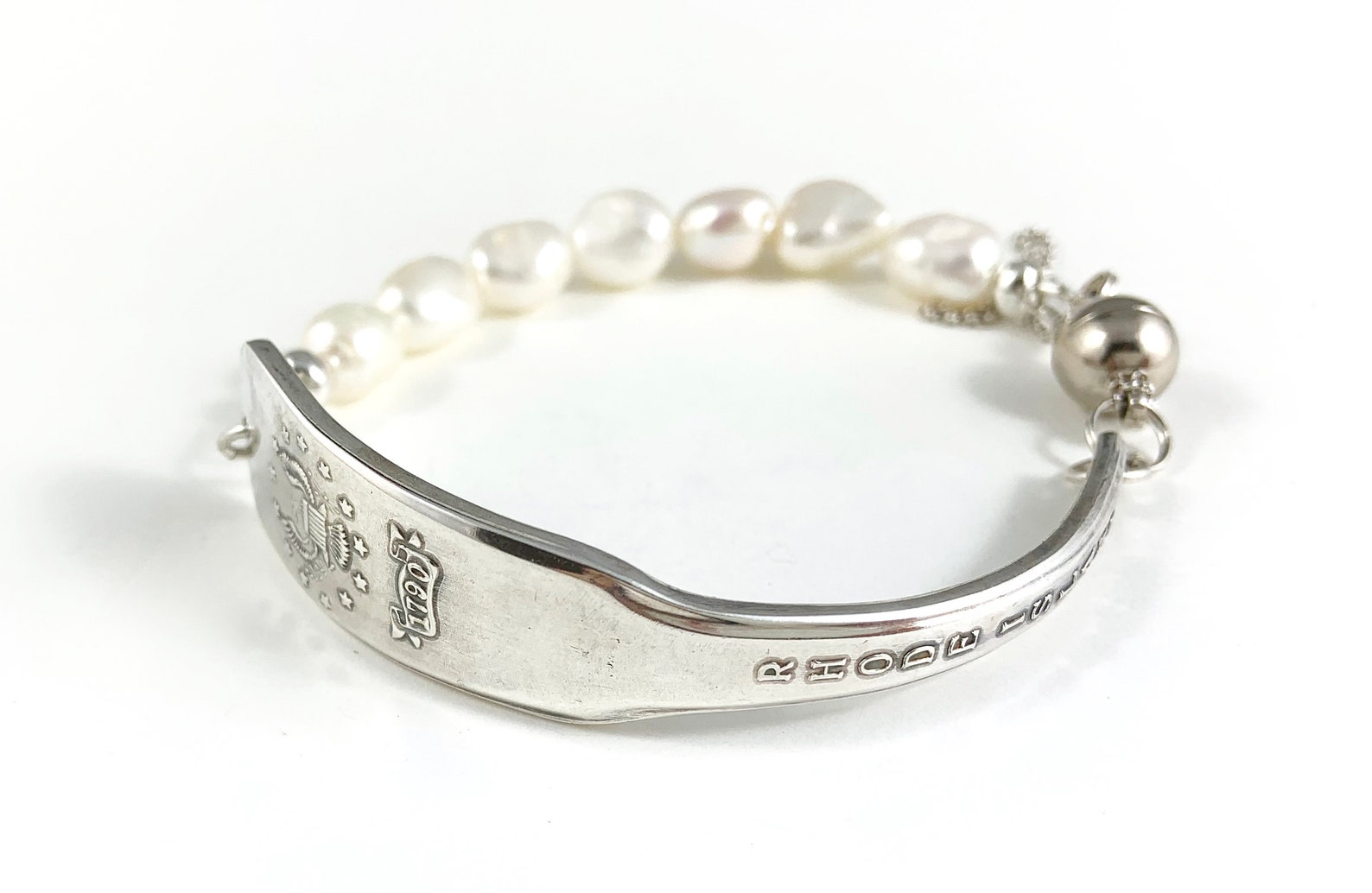 Rhode Island Bracelet Pearl Bracelet Rhode Island Jewelry Etsy