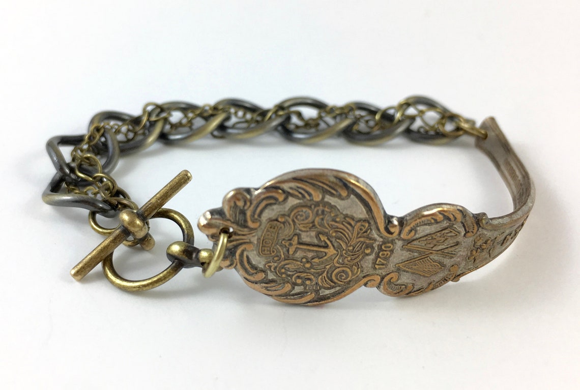 Rhode Island Bracelet Rhode Island Jewelry Spoon Bracelet Etsy