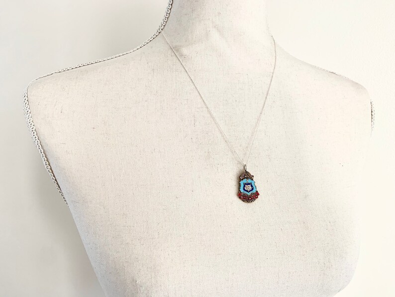 Brighton Necklace, Brighton England, Brighton Gift, Brighton Coat of Arms, Brighton Charm, Brighton Pendant, Spoon Necklace, Spoon Jewelry bild 7