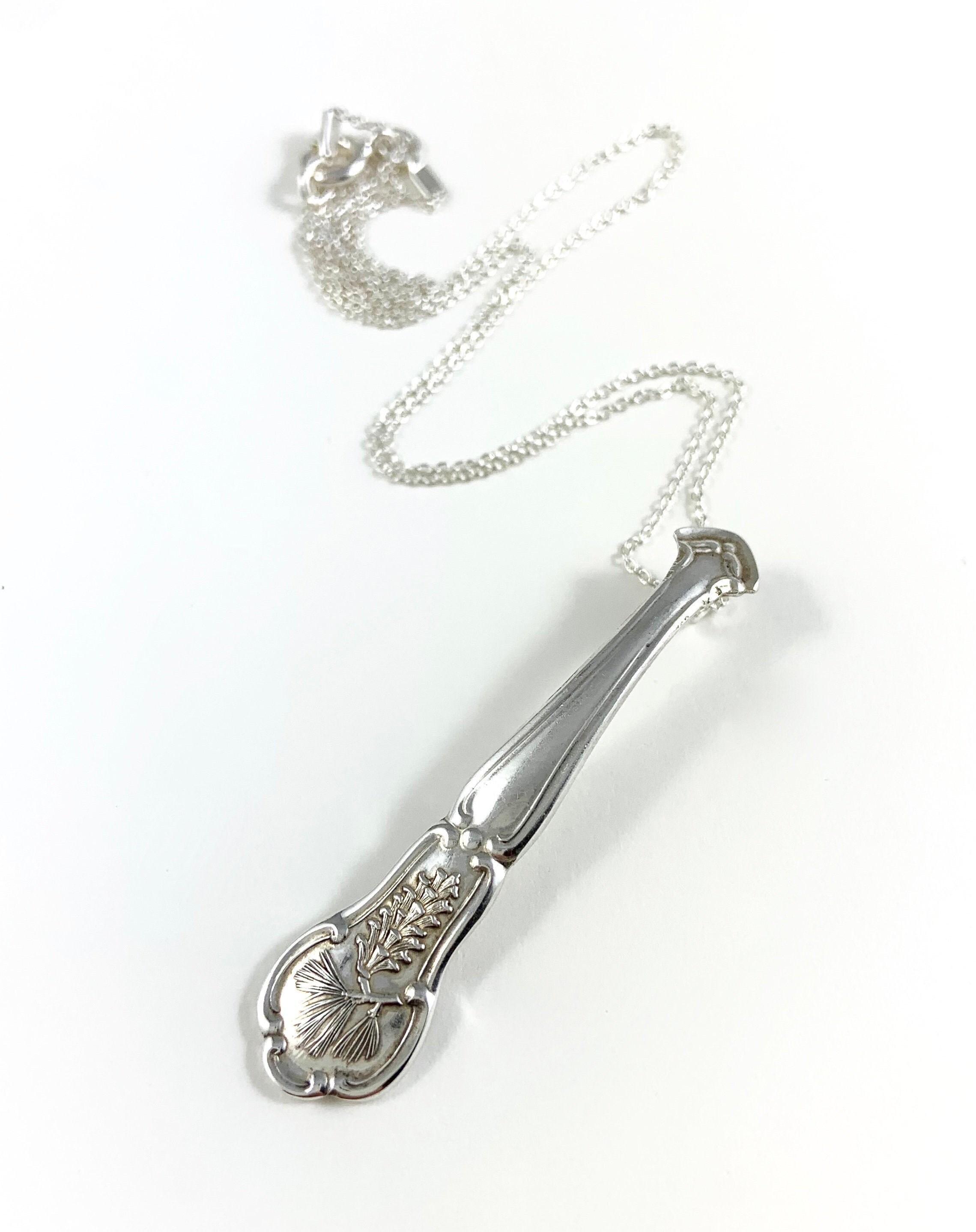 Maine Necklace Maine Woman White Pine Gift Maine Jewelry Spoon