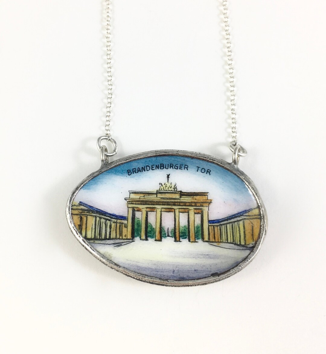 Berlin Charm Berlin Necklace Berlin Jewelry Berling Etsy