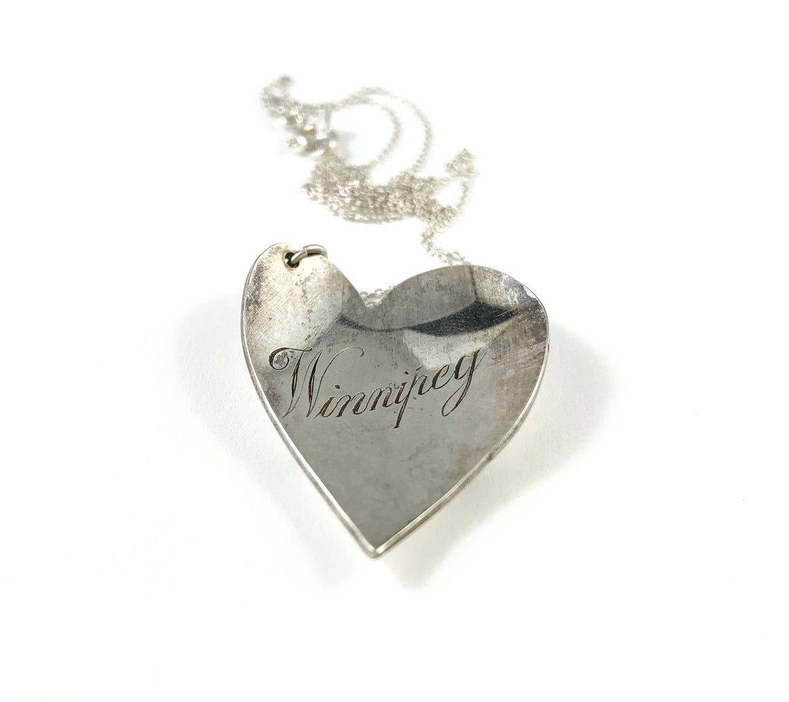 Winnipeg Necklace Winnipeg Gift Winnipeg Citadel Winnipeg Etsy