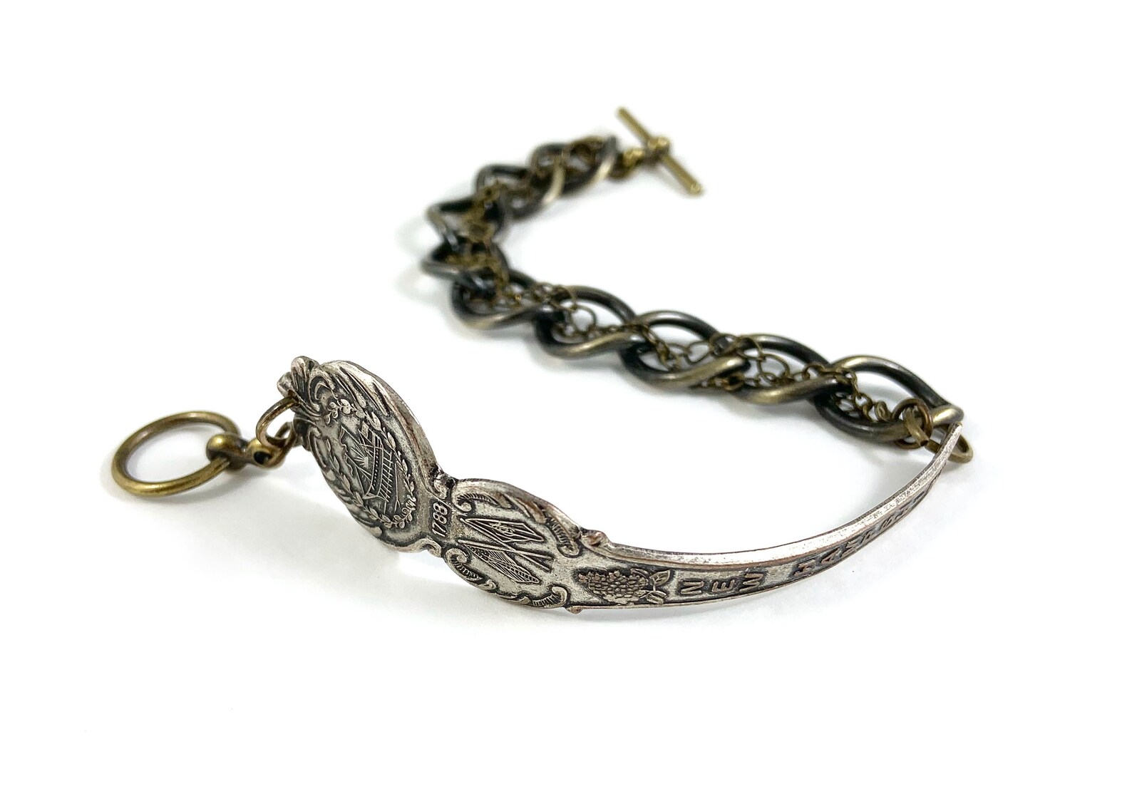 New Hampshire Bracelet New Hampshire Jewelry Spoon Bracelet Etsy