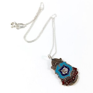 Brighton Necklace, Brighton England, Brighton Gift, Brighton Coat of Arms, Brighton Charm, Brighton Pendant, Spoon Necklace, Spoon Jewelry bild 5