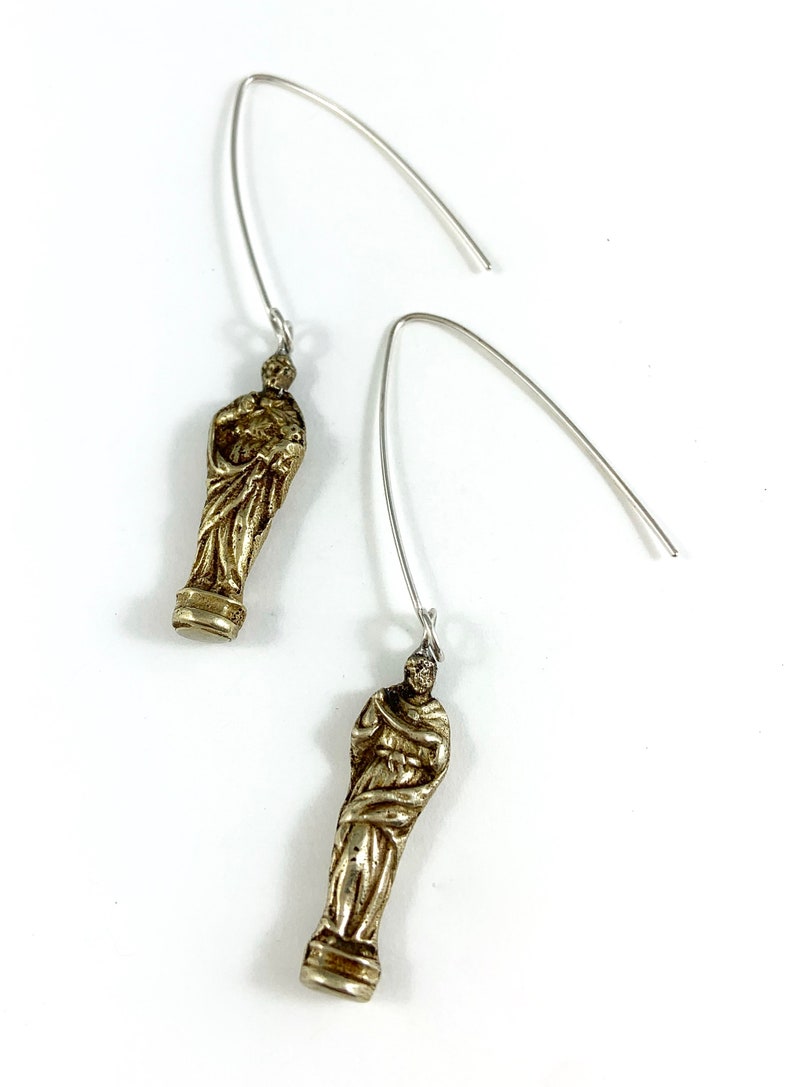 Spoon Jewelry Apostle Woman Gift Religious Jewelry Religious Earrings 12 Apostle Gift Spoon Earrings Apostle Charm Apostle Earrings
