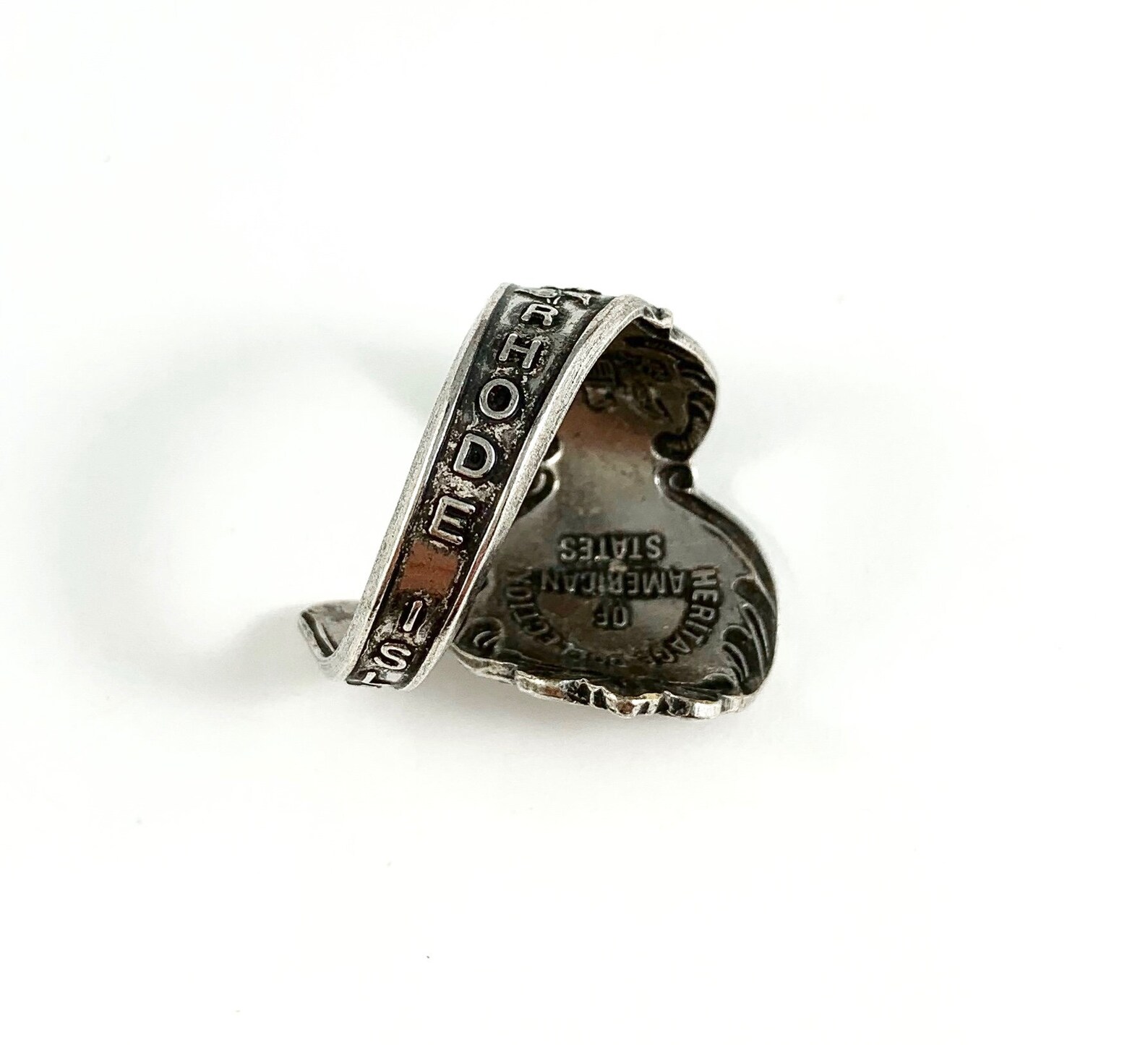Rhode Island Ring Rhode Island Spoon Ring Rhode Island Etsy