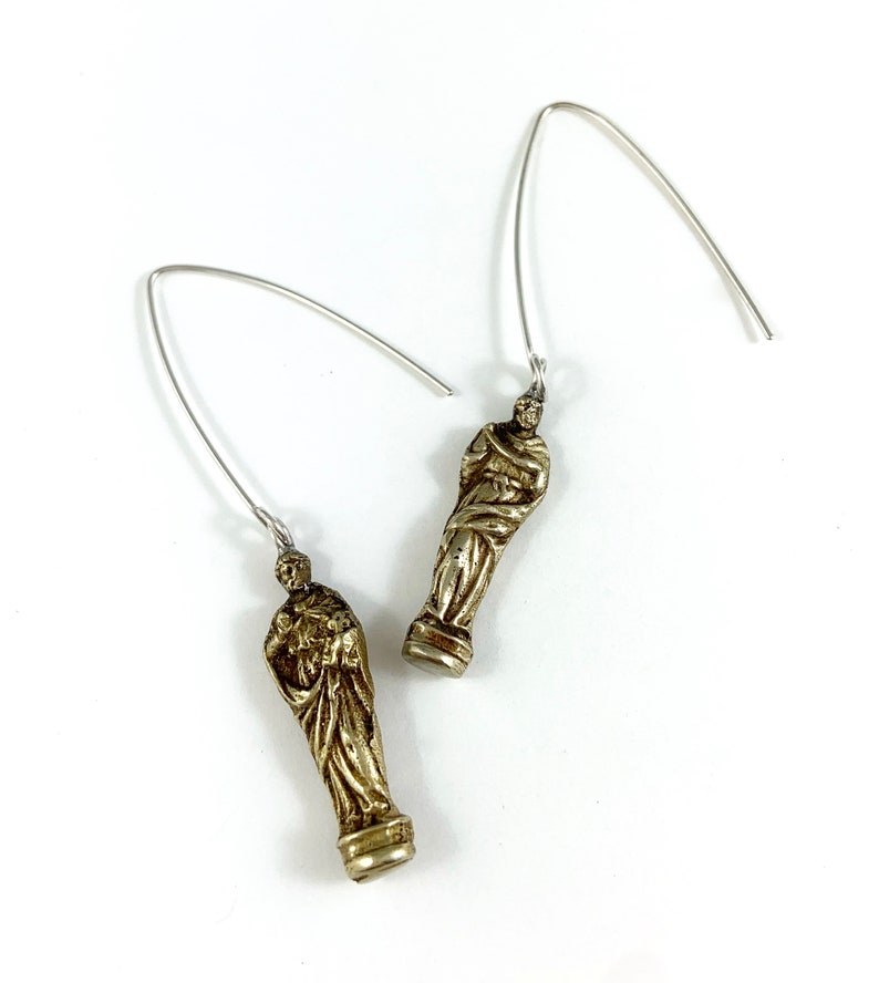 Spoon Jewelry Apostle Woman Gift Religious Jewelry Religious Earrings 12 Apostle Gift Spoon Earrings Apostle Charm Apostle Earrings