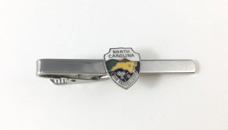 North Carolina Tie Bar Tarheel State North Carolina Husband North Carolina Tie Clip North Carolina Cufflinks North Carolina Man Gift
