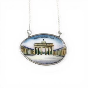 Berlin Charm, Berlin Necklace, Berlin Jewelry, Berling Souvenir Berlin Gift Vintage Berlin, Berlin Woman, Spoon Necklace, Spoon Jewelry