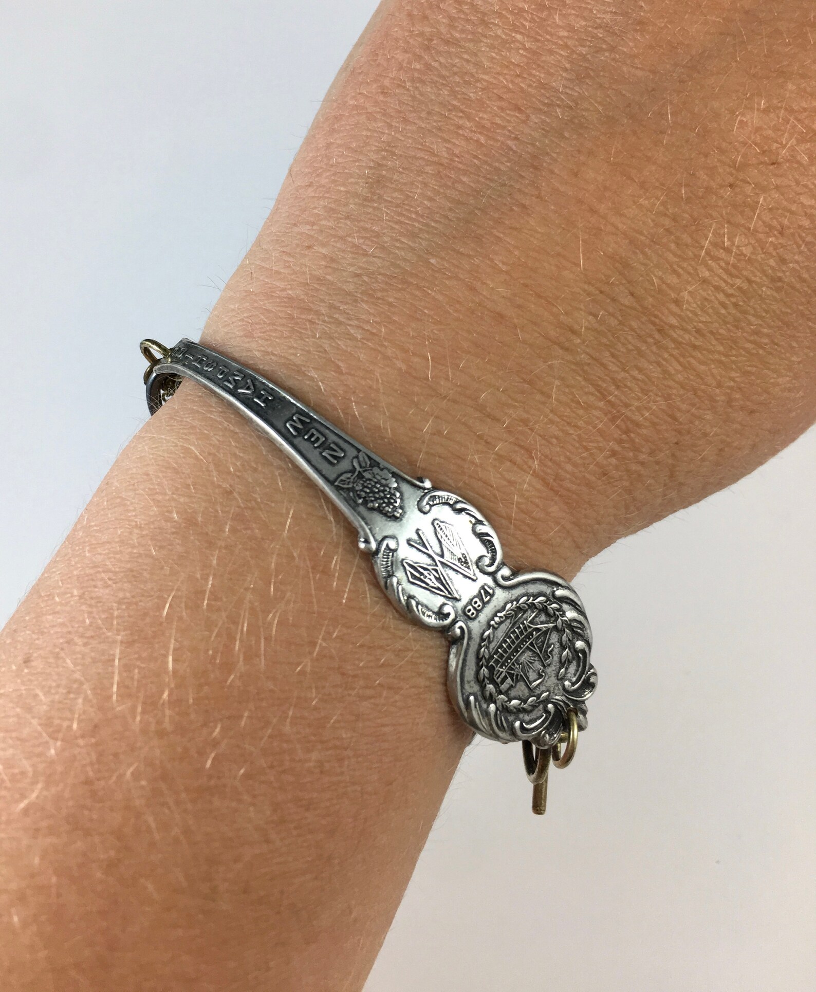 New Hampshire Bracelet New Hampshire Jewelry Spoon Bracelet  Etsy