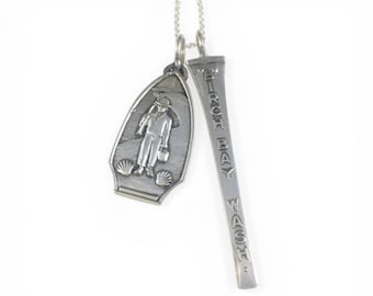 Birch Bay Washington, Birch Bay necklace, Birch Bay Gift, Washington Necklace, Washington Gift, Spoon Jewelry, Washington Jewelry