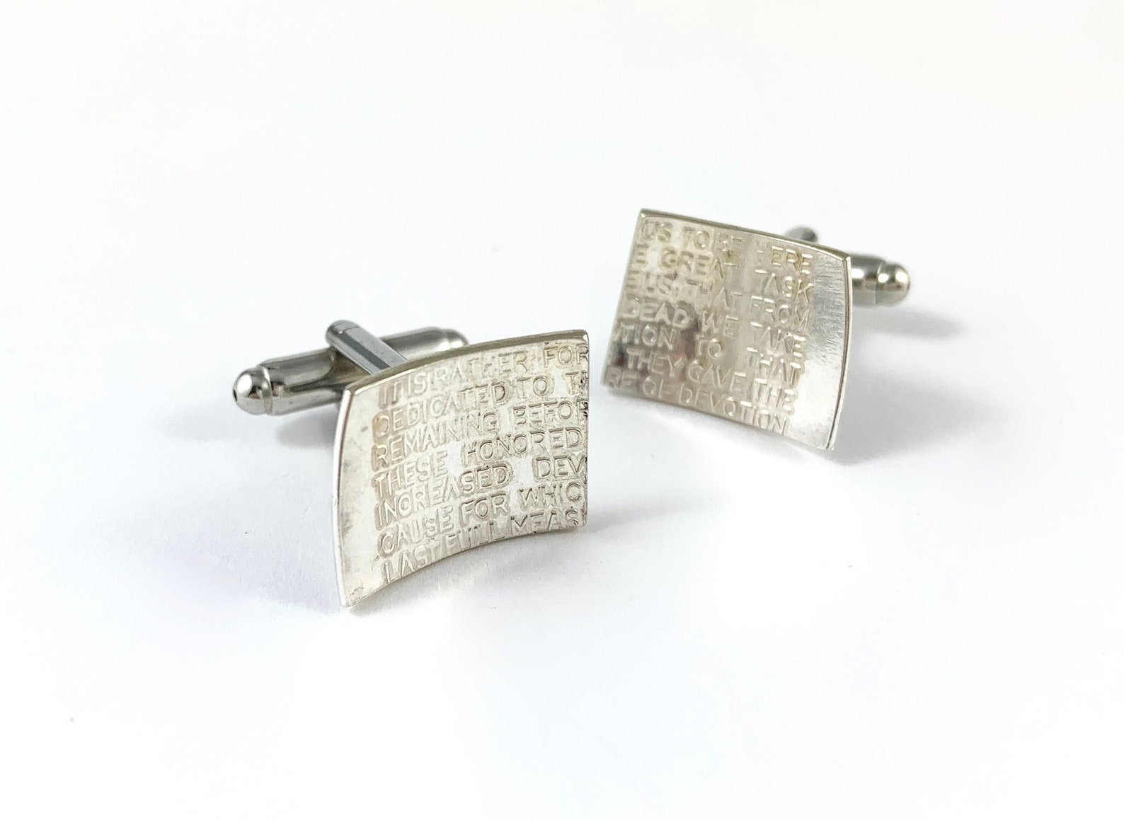 Abraham Lincoln Cufflinks Lincoln Cufflinks Lincoln History Etsy